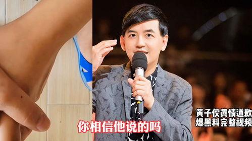 黄子佼视频爆料完整版,揭秘娱乐圈惊人内幕